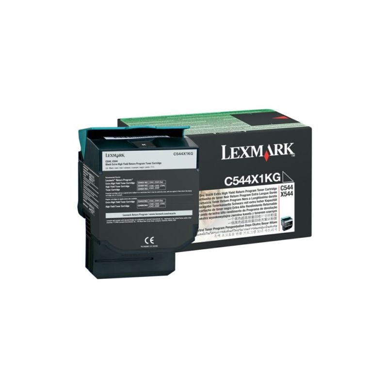 Lexmark 0C544X1KG - Originaltoner RETURN 0C544X1KG - Black