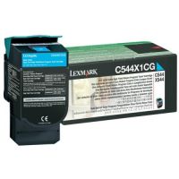 Lexmark 0C544X1CG - Originaltoner RETURN 0C544X1CG - Cyan