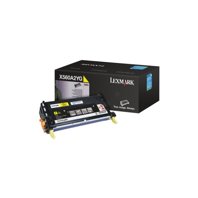 Lexmark 0X560A2YG - Originaltoner 0X560A2YG - Yellow