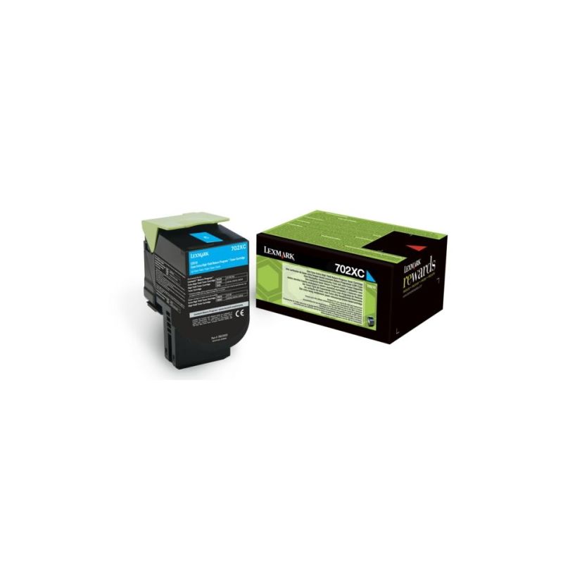 Lexmark 70C2XC0 - Originaltoner RETURN 70C2XC0 - Cyan