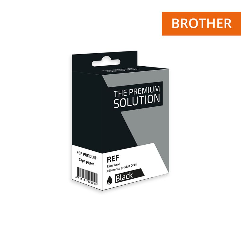 Brother 424 - LC424BK compatible inkjet cartridge - Black
