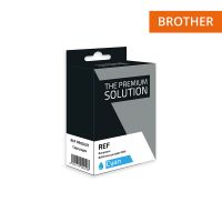 Brother 424 - LC424C compatible inkjet cartridge - Cyan
