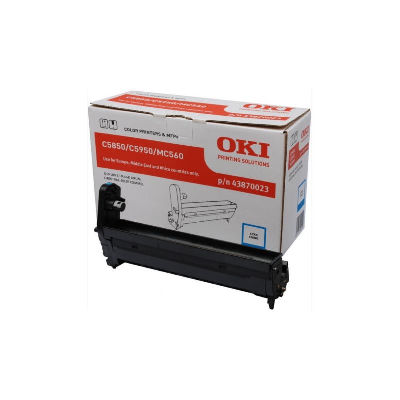 OKI 5850 - Original drum 43870023 - Cyan