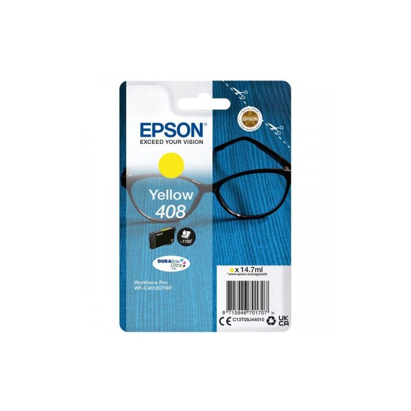 Epson 408 - Cartucho de inyección de tinta original C13T09J44010 - Amarillo