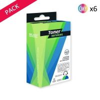 Epson T029 - Pack x6 jet d'encre équivalent à T029 - Tricolor