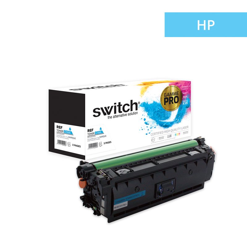 Hp 508XC - SWITCH Tóner 'Gama PRO' equivalente a CF361X, 508X - Cian