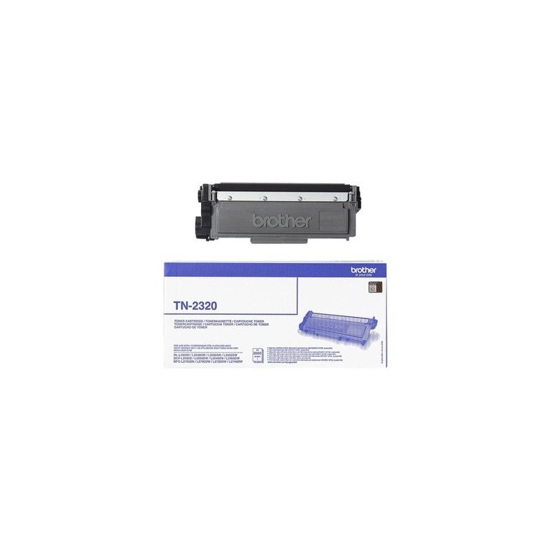 Brother TN-2320 - Originaltoner TN-2320 - Black