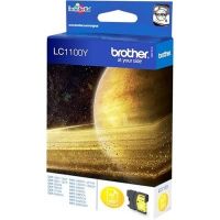 Brother 1100 - cartouche jet d'encre originale LC1100Y - Yellow