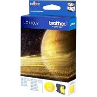 Brother 1100 - Original-Tintenstrahlpatrone LC1100Y - Yellow