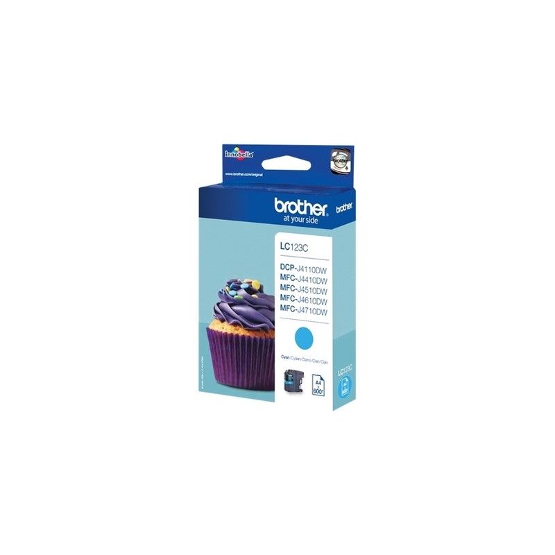 Brother 123 - LC123CY original inkjet cartridge - Cyan