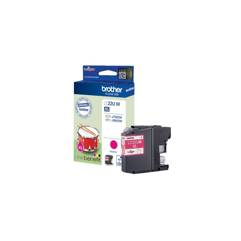 Brother 22UM - LC22UM original inkjet cartridge - Magenta