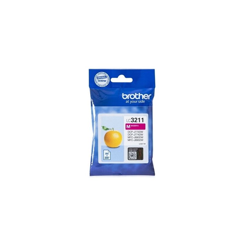 Brother 3211M - LC3211M original inkjet cartridge - Magenta