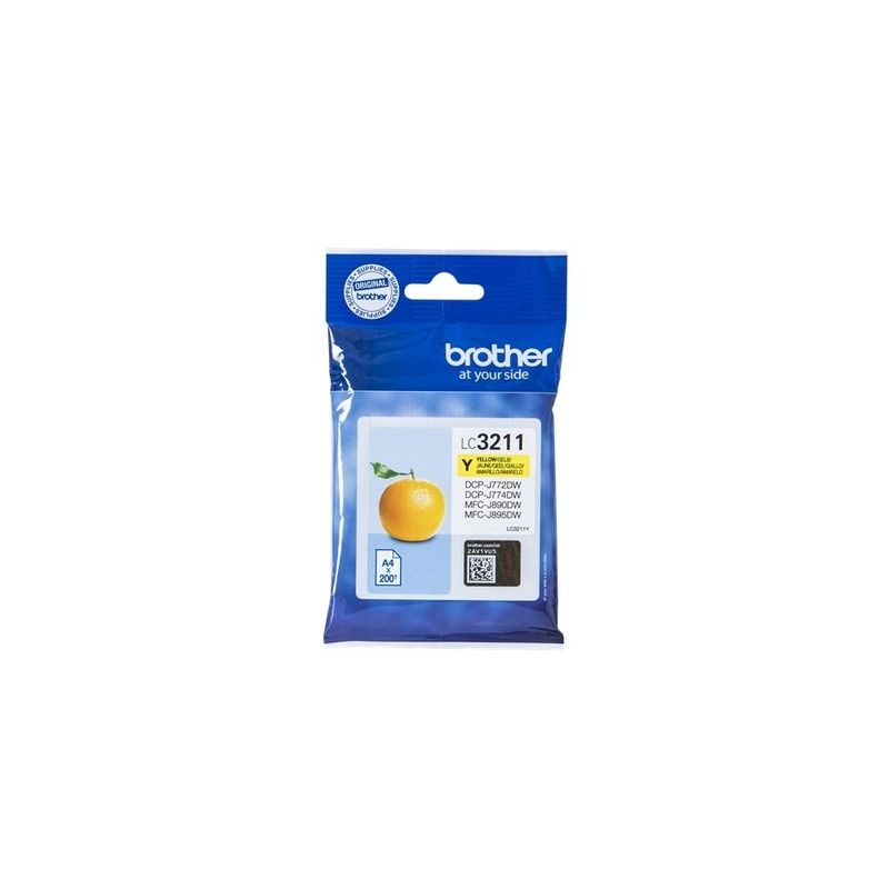 Brother 3211Y - LC3211Y original inkjet cartridge - Yellow