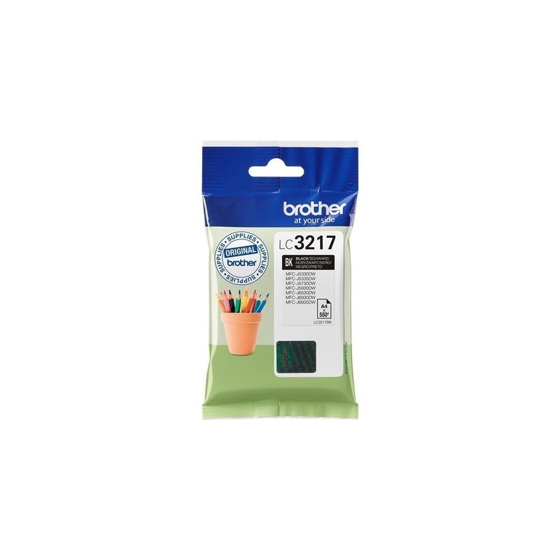 Brother 3217BK - LC3217BK original inkjet cartridge - Black