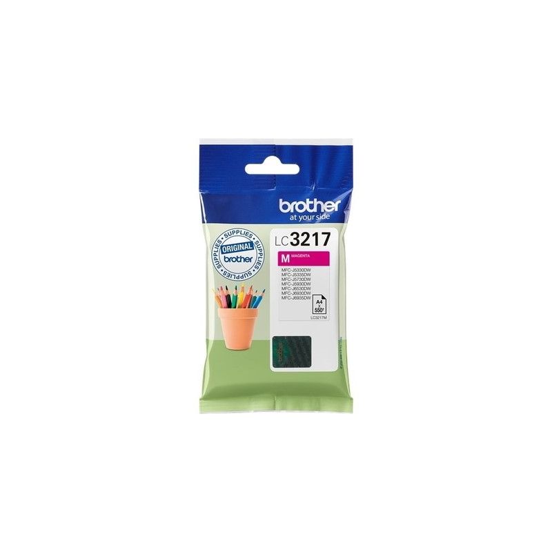 Brother 3217M - LC3217M original inkjet cartridge - Magenta