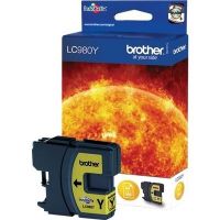 Brother 980 - cartouche jet d'encre originale LC980Y - Yellow