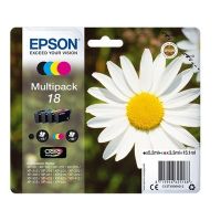 Epson T1806 - Pack x 4 cartuchos de inyección de tinta original C13T18064010 - Negro Cian Magenta Amarillo