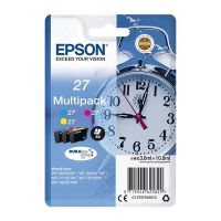 Epson T2705 - Pack x 3 cartuchos de inyección de tinta original C13T27054012 - Cian Magenta Amarillo