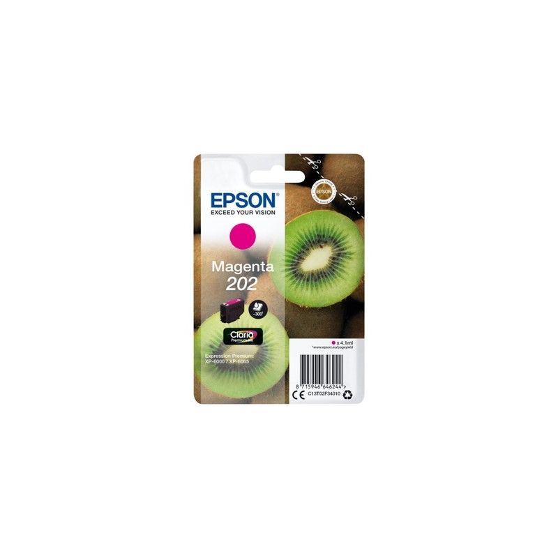 Epson 202 - Original-Tintenstrahlpatrone C13T02F34010 - Magenta