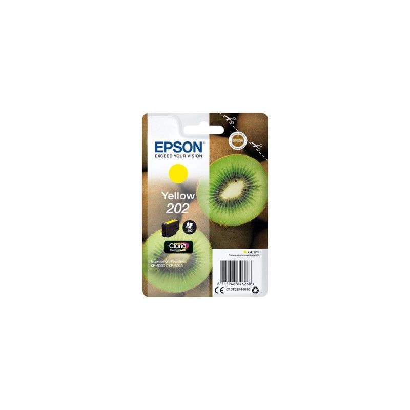 Epson 202 - cartouche jet d'encre originale C13T02F44010 - Yellow