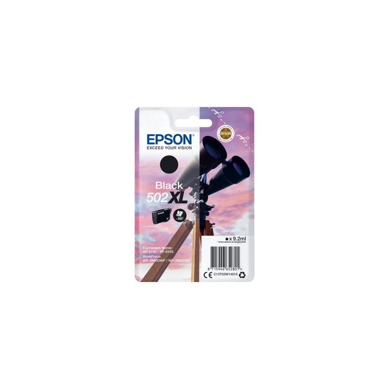 Epson 502XL - Cartucho de inyección de tinta original T02W140 - Negro