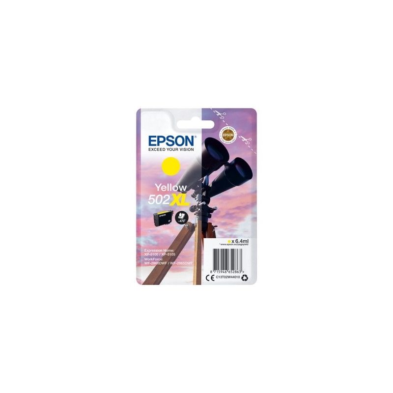 Epson 502XL - cartouche jet d'encre originale T02W440 - Yellow