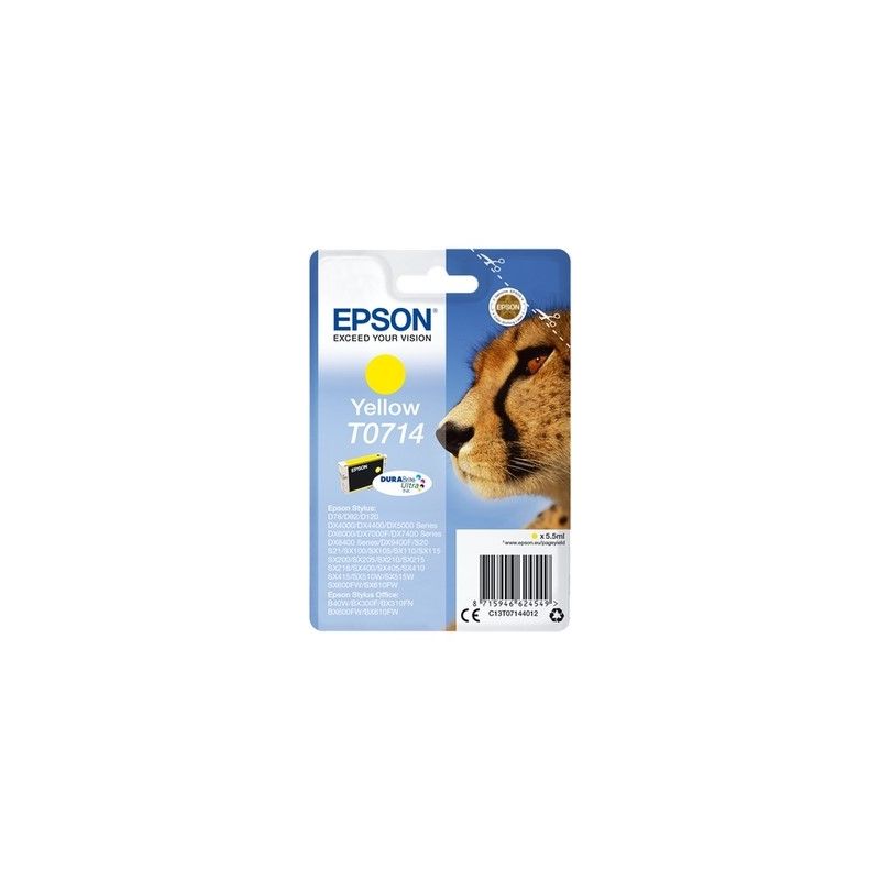 Epson T0714 - C13T07144011 original inkjet cartridge - Yellow