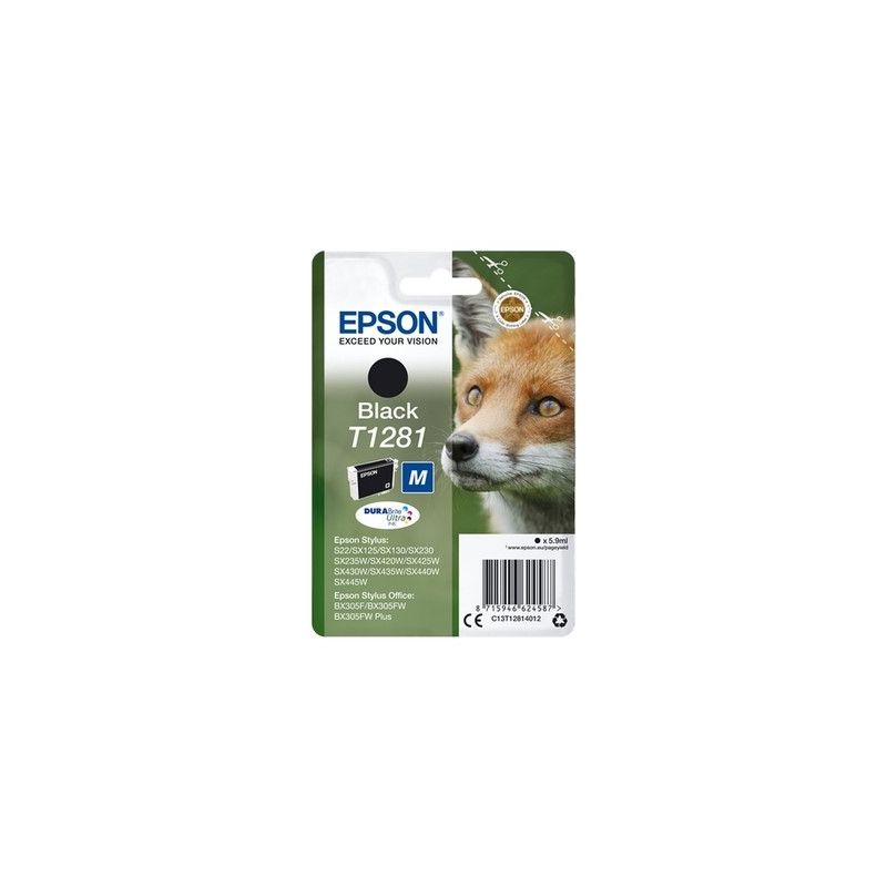 Epson 1281 - Cartucho de inyección de tinta original C13T12814011 - Negro