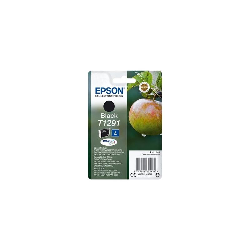 Epson 1291 - Cartucho de inyección de tinta original C13T12914012 - Negro