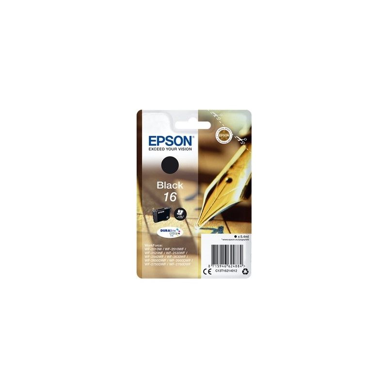 Epson T1621 - cartuccia a getto d’inchiostro originale T162140 - Nero