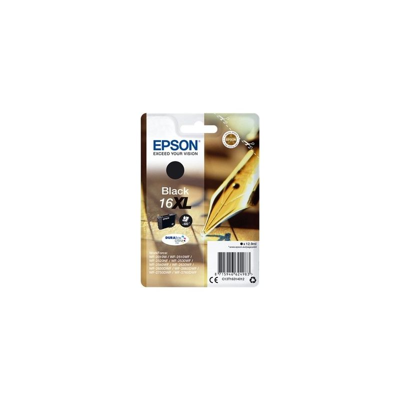 Epson 1631 - Cartucho de inyección de tinta original C13T16314012 - Negro