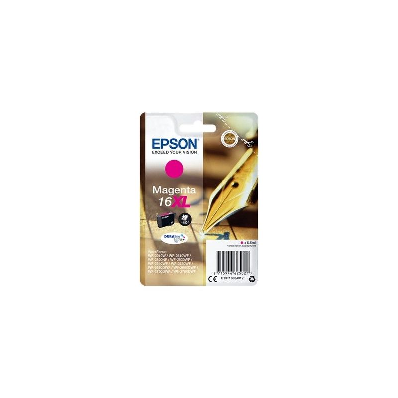 Epson 1633 - Cartucho de inyección de tinta original C13T16334012 - Magenta