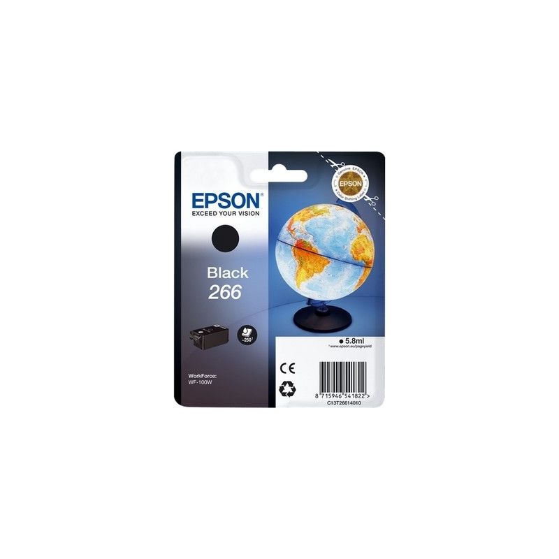 Epson T266 - Cartucho de inyección de tinta original T266140 - Negro