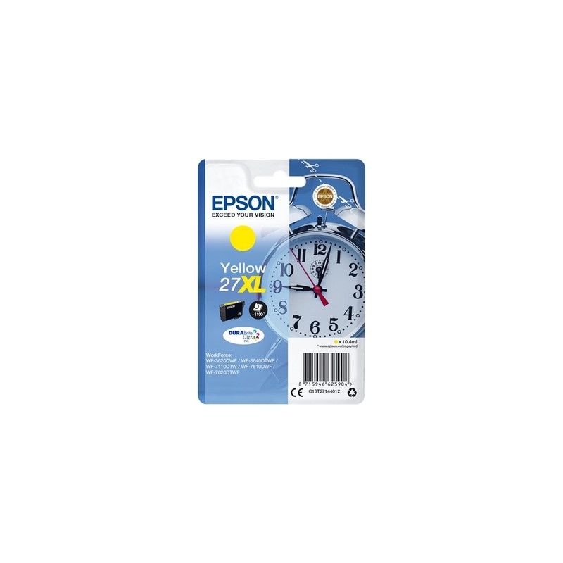 Epson 27XL - Original-Tintenstrahlpatrone C13T27144012 - Yellow