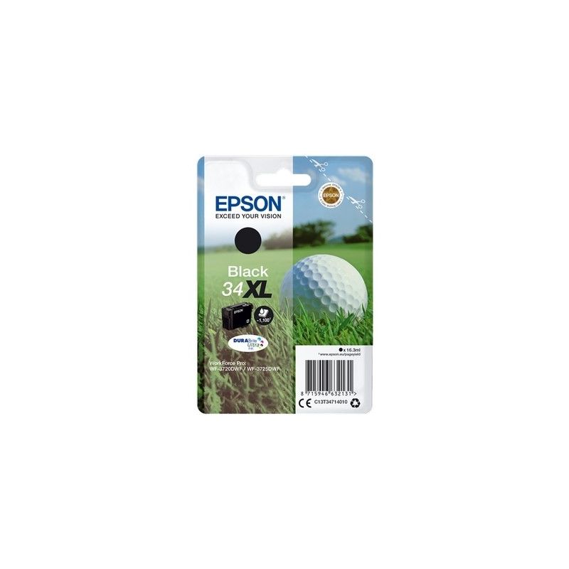 Epson T3471 - Original-Tintenstrahlpatrone T347140 - Black