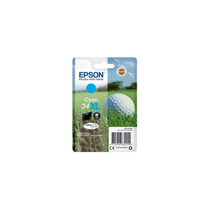 Epson T3472 - T347240 original inkjet cartridge - Cyan