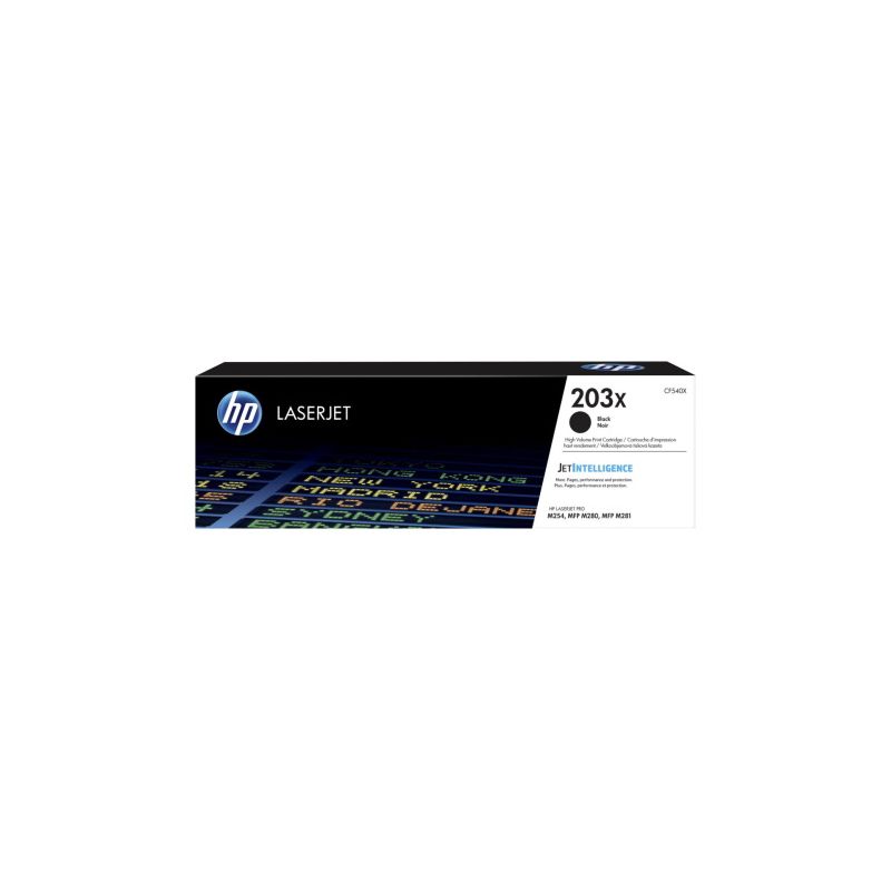 Hp 203X - Original Toner CF540X, 203X - Black