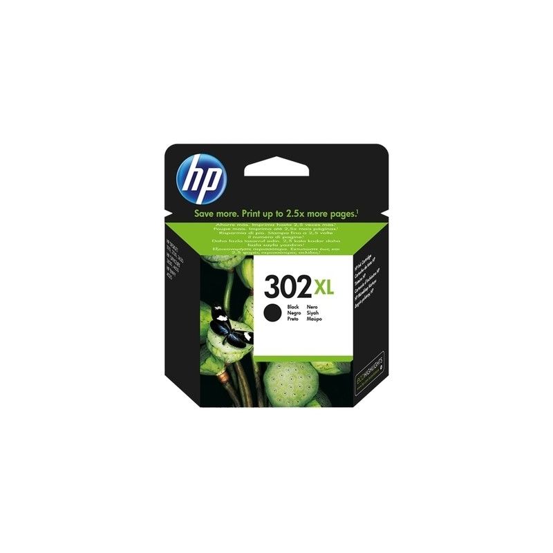 Hp 302XL - cartouche jet d'encre originale F6U68AE - Black