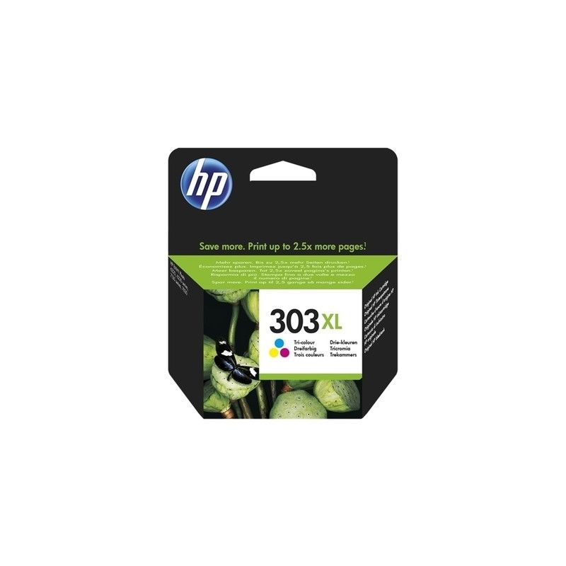 Hp 303XL - cartuccia a getto d’inchiostro originale T6N03AE - Tricolore