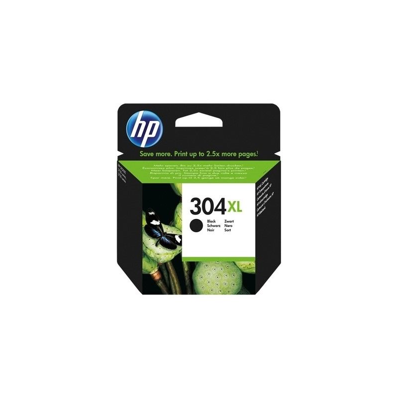 Hp 304XL - Cartucho de inyección de tinta original N9K08AE - Negro