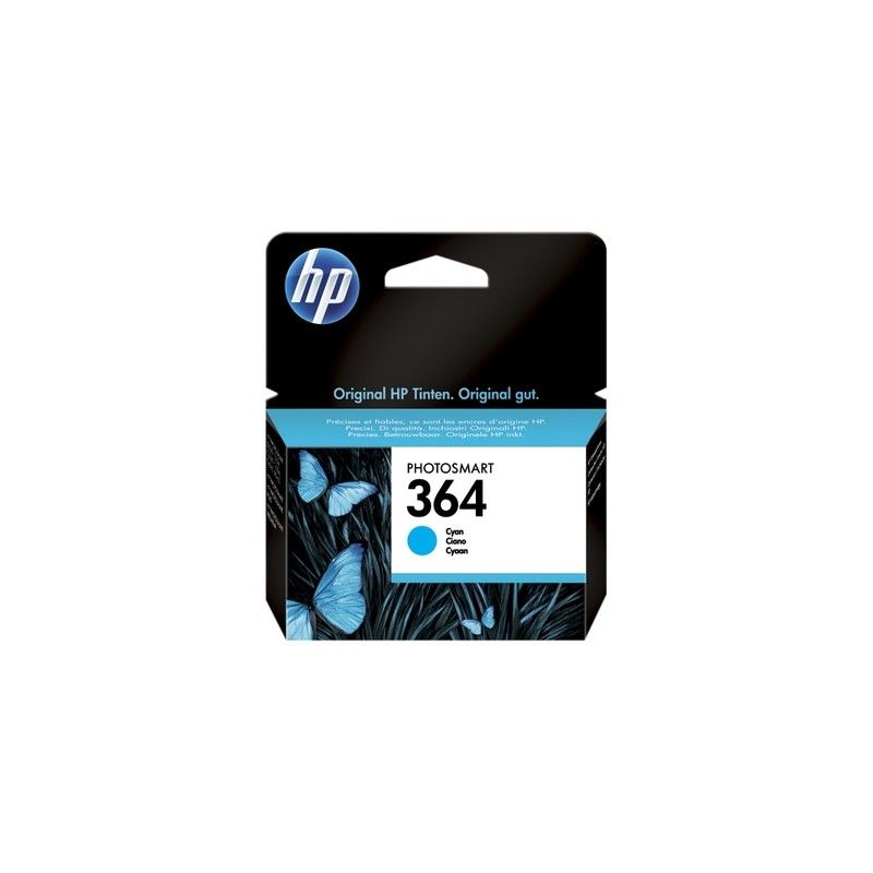 Hp 364 - cartouche jet d'encre originale CB318EE - Cyan