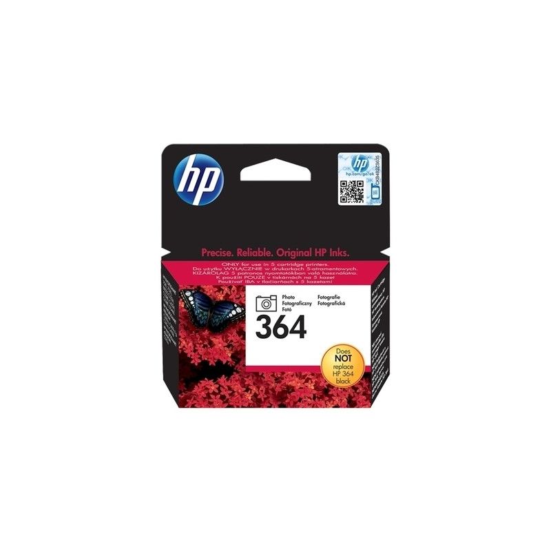 Hp 364 - CB317EE original inkjet cartridge - Photo Black