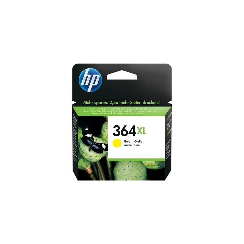 Hp 364XL - Cartucho de inyección de tinta original CB325EE - Amarillo