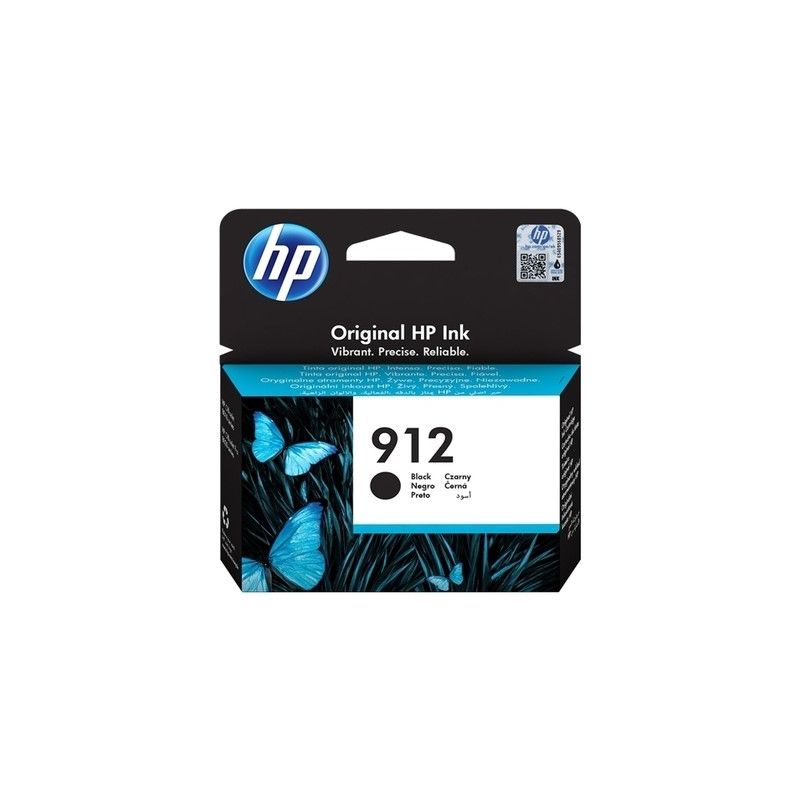 Hp 912 - cartouche jet d'encre originale 3YL80AE - Black