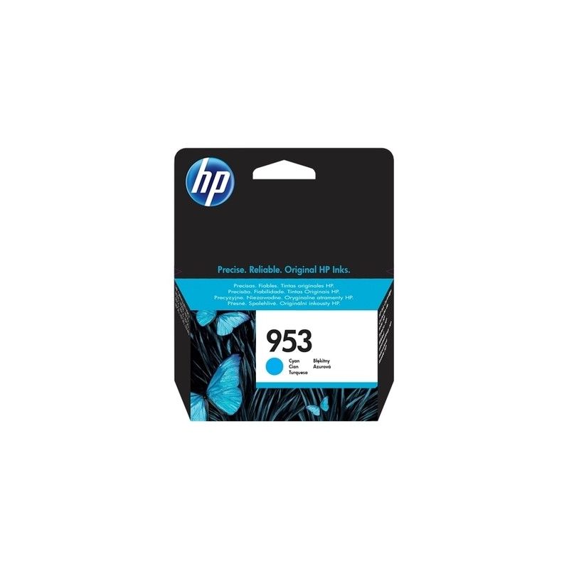 Hp 953 - cartouche jet d'encre originale F6U12AE - Cyan