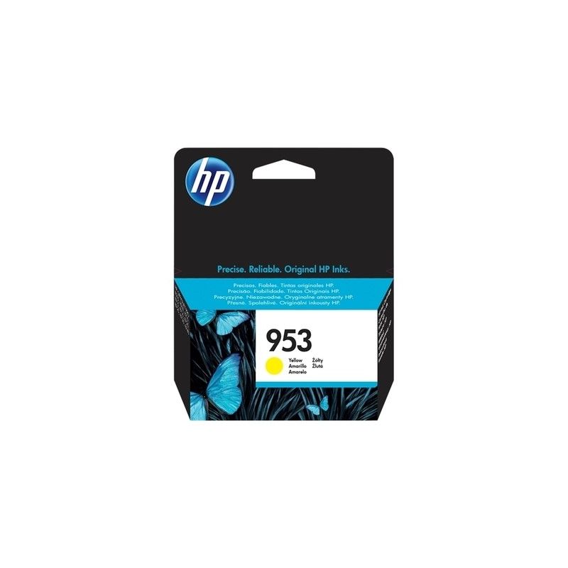 Hp 953 - cartouche jet d'encre originale F6U14AE - Yellow