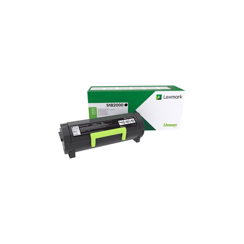 Lexmark 51B2000 - Originaltoner 51B2000 - Black