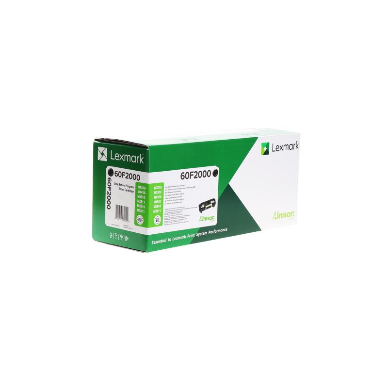 Lexmark 602 - Original Toner 60F2000 - Black