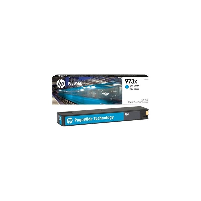 Hp 973XL - cartouche jet d'encre originale F6T81AE - Cyan