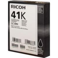 Ricoh GC-41 - Cartucho de inyección de tinta original 405761, GC41K - Negro